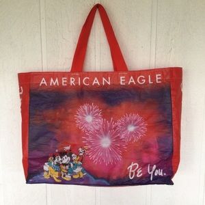 AMERICAN EAGLE X DISNEY LARGE REUSABLE SHOPPING TOTE